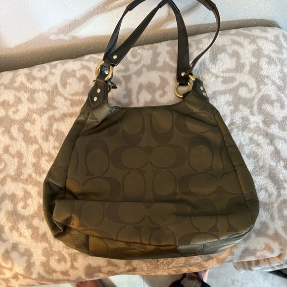Coach Olive Shoulder Bag with Buckle Detail - Picture 2 of 4